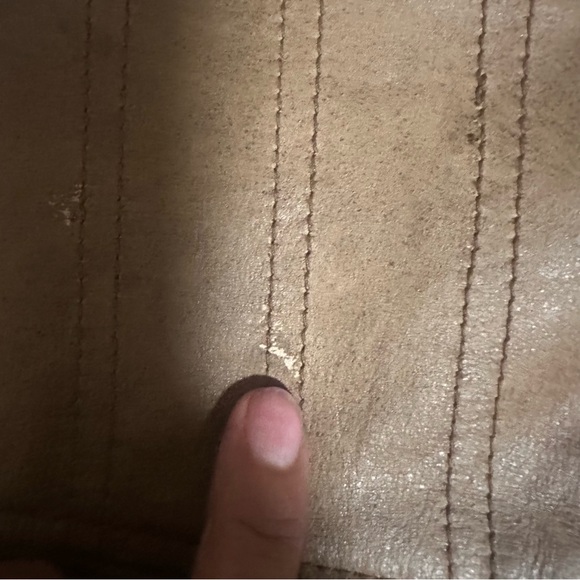 Juliano Celini Chic Brown Leather Jacket for Women size LG - Picture 14 of 16